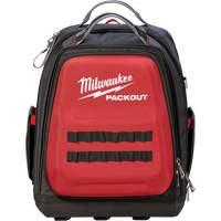 Packout Backpack, 15-3/4" L x 11-4/5" W, Black/Red, Ballistic Seagulf Marine Industries Inc.