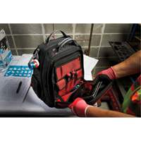 Packout Backpack, 15-3/4" L x 11-4/5" W, Black/Red, Ballistic Seagulf Marine Industries Inc.