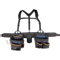 Deluxe Tool Belt, Polyester, Black Seagulf Marine Industries Inc.