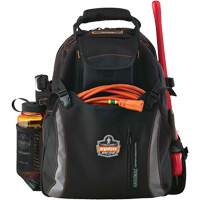 Arsenal&reg; 5843 Tool Backpack, 13-1/2" L x 8-1/2" W, Black, Polyester Seagulf Marine Industries Inc.