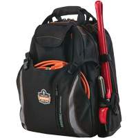 Arsenal&reg; 5843 Tool Backpack, 13-1/2" L x 8-1/2" W, Black, Polyester Seagulf Marine Industries Inc.