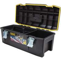 FatMax&reg; Structural Foam Tool Box, 28" W x 12-1/2" D x 11" H, Black/Yellow Seagulf Marine Industries Inc.