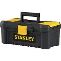 Coffre &agrave; outils avec plateau Essential, 12-1/2" la x 7-3/8" p x 5-1/8" h, Noir/Jaune Seagulf Marine Industries Inc.