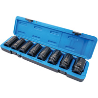Jeu de douilles SAE &agrave; 6 pans PS834D, 8 Mcx, Chocs, Prise de 3/4", Profond Seagulf Marine Industries Inc.