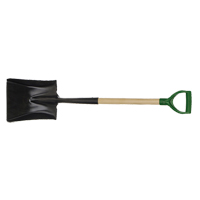 Square Point Shovel, Wood, Tempered Steel Blade, D-Grip Handle, 29" Long Seagulf Marine Industries Inc.
