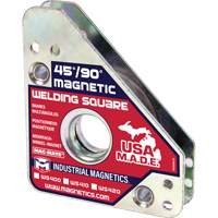 Magnetic Welding Squares, 3-3/4" L x 3/4" W x 4-3/8" H, 75 lbs. Seagulf Marine Industries Inc.