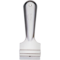 Grattoirs &agrave; lame de rasoir, Lame Acier &agrave; haute teneur en carbone, Largeur 1-1/2", Manche M&eacute;tal Seagulf Marine Industries Inc.