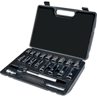 Jeu de douilles, 20 Mcx, Prise de 3/8", Profond Seagulf Marine Industries Inc.