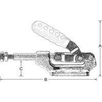 Straight Line Hold Down Clamps, 600 lbs. Clamping Force Seagulf Marine Industries Inc.