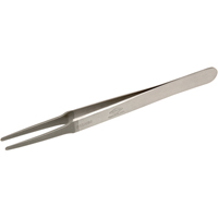 Tweezers - Flat Round Tips, Straight - 4.75" (120 mm) Seagulf Marine Industries Inc.