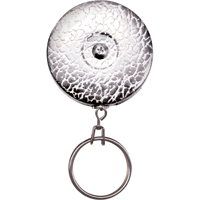 The Original Key Reel, Chrome, 24" Cable, Belt Clip Attachment Seagulf Marine Industries Inc.