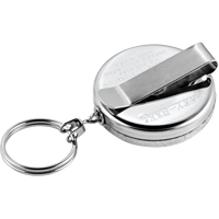 The Original Key Reel, Chrome, 24" Cable, Belt Clip Attachment Seagulf Marine Industries Inc.