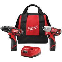 M12 Cordless 2-Tool Combo Kit, Lithium-Ion, 12 V Seagulf Marine Industries Inc.