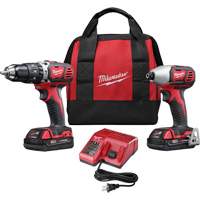 M18 Cordless 2-Tool Combo Kit, Lithium-Ion, 18 V Seagulf Marine Industries Inc.
