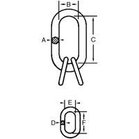 Cam-Alloy&reg; Master Link Seagulf Marine Industries Inc.