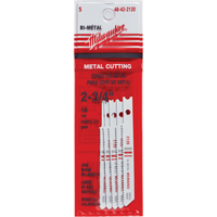 Lames de scie sauteuse, Bim&eacute;tal, Tige en U, 2-3/4" lo, 18 dents par pouce Seagulf Marine Industries Inc.