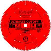 TCS Industrial Saw Blade - Crosscut & Finishing, 15", 108 Teeth, Wood Use Seagulf Marine Industries Inc.