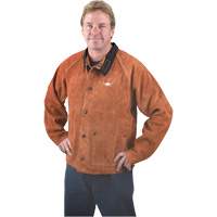 Veste de soudage, Cuir, 4T-Grand, Lava Brown Seagulf Marine Industries Inc.