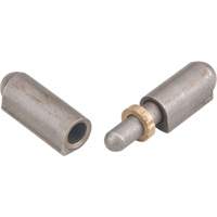 Weld-On Hinge, 0.315" Dia. x 1.575" L, Mild Steel w/Fixed Steel Pin Seagulf Marine Industries Inc.