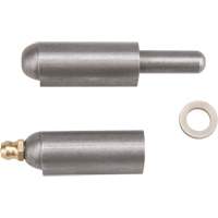 Weld-On Hinge, 0.512" Dia. x 3.15" L, Mild Steel w/Fixed Steel Pin Seagulf Marine Industries Inc.
