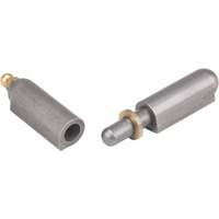 Weld-On Hinge, 0.512" Dia. x 3.15" L, Mild Steel w/Fixed Steel Pin Seagulf Marine Industries Inc.