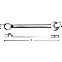Cl&eacute;s mixtes, 3/8", Longueur de 6-5/16" Seagulf Marine Industries Inc.