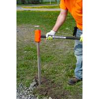 Masse indestructible, 6 lb, 24", Prise Fibre de verre Seagulf Marine Industries Inc.