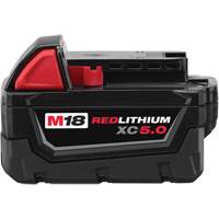 M18 Redlithium XC5.0 Extended Capacity Battery Pack, Lithium-Ion, 18 V, 5 A Seagulf Marine Industries Inc.