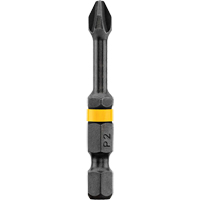 Embout Impact Ready no 2 Phillips 2' de Dewalt, Phillips, Embout #2, Prise 1/4", Longueur 2" Seagulf Marine Industries Inc.