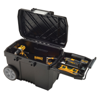 Coffre &agrave; outils pour entrepreneur, 15-19/32" la x 24-13/16" p x 16-1/2" h, Noir Seagulf Marine Industries Inc.