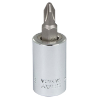 Head Socket, Phillips, #2 x 1.93" L, 3/8" Square Drive Drive Seagulf Marine Industries Inc.