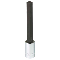 Extra Long Bit  Socket, 10 mm x 4" L, 3/8" Drive Seagulf Marine Industries Inc.