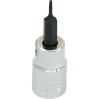 Bit Socket, Torx&reg;, T6 x 2-1/8" L, 3/8" Drive Seagulf Marine Industries Inc.