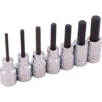Hex Head Socket Set, Hex, 3/8" Drive, 7 Pcs Seagulf Marine Industries Inc.
