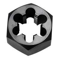 Hex Rethreading Die Nut, 2"/1" Dia., 3/4"-14 Thread, Carbon Steel/Chromium Steel Seagulf Marine Industries Inc.