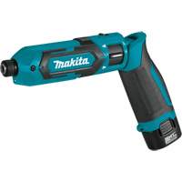 Impact Driver Kit, 1/4", 220 in-lbs Max. Torque, 7.2 V, Lithium-Ion Seagulf Marine Industries Inc.