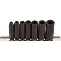 Socket Set, 7 Pcs, Impact, 1/4" Drive Size, Deep Seagulf Marine Industries Inc.