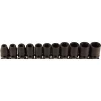 Socket Set, 11 Pcs, Impact, 3/8" Drive Size Seagulf Marine Industries Inc.