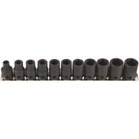 Thin Walled Socket Set, 11 Pcs, Impact, 3/8" Drive Size Seagulf Marine Industries Inc.