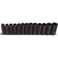 Long Socket Set, 13 Pcs, Impact, 1/2" Drive Size, Deep Seagulf Marine Industries Inc.