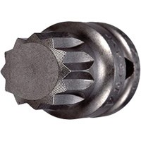 Socket Bit, Triple Square, 5 x 3/4" L, 1/4" Drive Seagulf Marine Industries Inc.