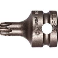 Socket Bit, Torx&reg; Tamper, 25 x 1" L, 3/8" Drive Seagulf Marine Industries Inc.