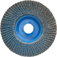 BlueFire R884P Coarse Grit Flap Disc, 5" x 7/8", Type 27, 60 Grit, Zirconia Alumina Seagulf Marine Industries Inc.