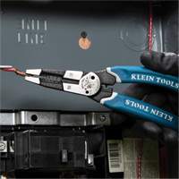 Klein-Kurve&reg; Heavy-Duty Wire Stripper, Cutter & Crimper Multi-Tool, 8-1/4" L, 8 - 20 AWG Seagulf Marine Industries Inc.