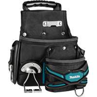 TH3 Roofer & General-Purpose Pouch, Multiple Tool Holder, Leather/Polyester/Polypropylene, 2 Pockets Seagulf Marine Industries Inc.