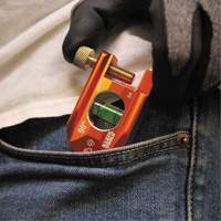 ACCU-BEND Level, 2.5" L, Aluminum, 1, Non-Magnetic Seagulf Marine Industries Inc.