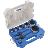 Plumber Bi-Metal Hole Saw Set, 9 Pieces Seagulf Marine Industries Inc.