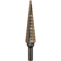 Step Drill Bit, 1/8"/#1 - 1/2"/#1 , 1/32" Increments, High Speed Cobalt Seagulf Marine Industries Inc.