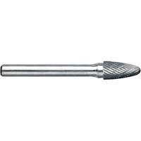 DRILLCO Magnum Double Cut Solid Carbide Burr, SG-1, 1/4" Dia., 1/4" Shank, 5/8" Depth of Cut Seagulf Marine Industries Inc.