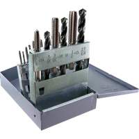 Jeu de tarauds & forets UNC DRILLCO, 18 morcea Seagulf Marine Industries Inc.
